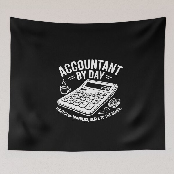 Item preview, Accountant By Day - Calculator & Office Humor T-Shirts designed and sold by Reichcorp.