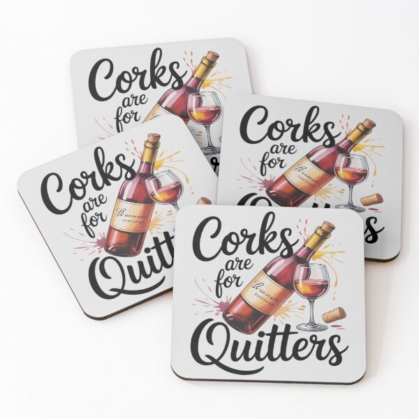 Item preview, Corks are for Quitters Wine Drinking Team Festival designed and sold by HardcoreTour.