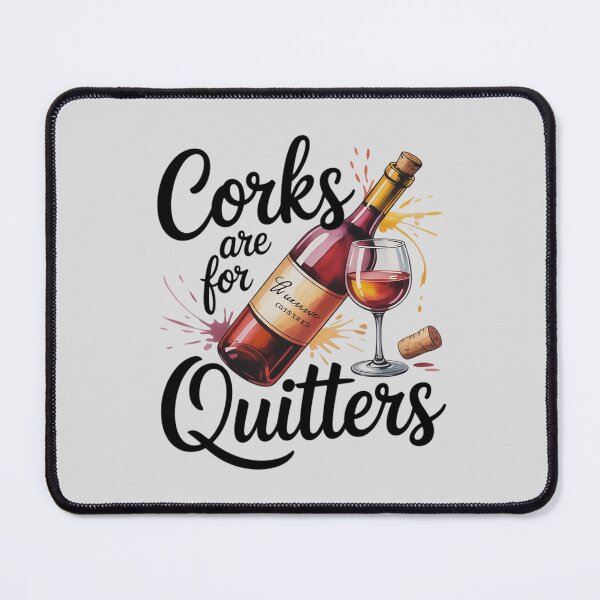 Item preview, Corks are for Quitters Wine Drinking Team Festival designed and sold by HardcoreTour.