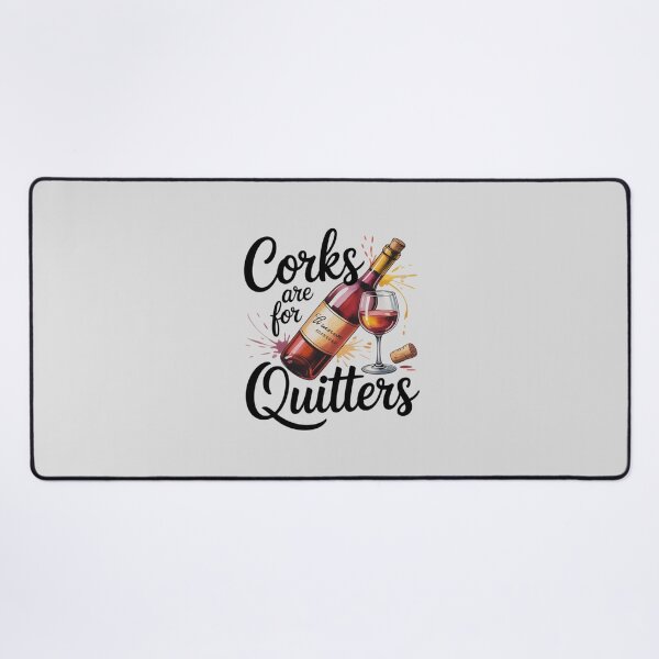Item preview, Corks are for Quitters Wine Drinking Team Festival designed and sold by HardcoreTour.