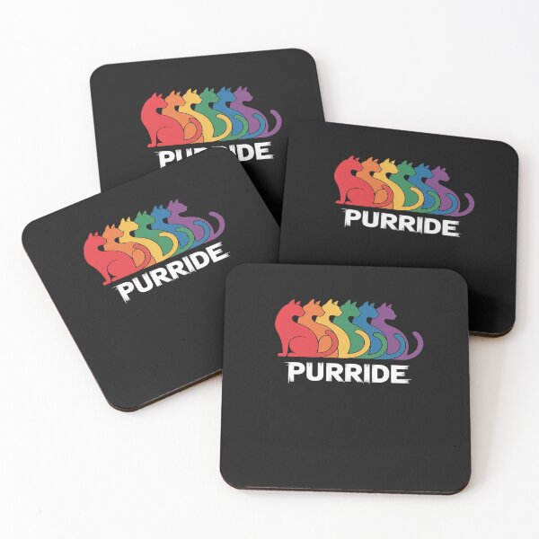 Item preview, Purride Cat Pride Ally LGBT Community Rainbow Pride designed and sold by procionartss.