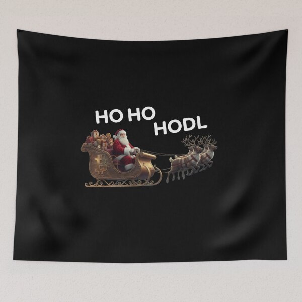 Artikelvorschau, Ho Ho HODL entworfen und verkauft von CryptooBull.