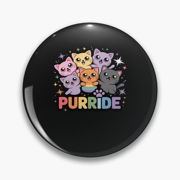 Item preview, Purride Cat Pride Ally LGBT Rainbow Animal Lovers Women Kids designed and sold by procionartss.