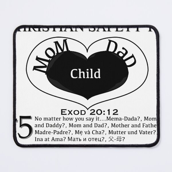 Item preview, Christian Safety Tip #5 : Exod 20:12 designed and sold by LoGoss-Official.