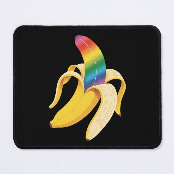 Item preview, Rainbow Flag Banana Gay Pride Ally LGBTQ LGBT Men Pup designed and sold by procionartss.