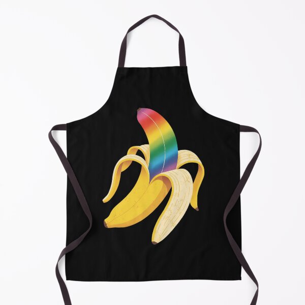 Item preview, Rainbow Flag Banana Gay Pride Ally LGBTQ LGBT Men Pup designed and sold by procionartss.
