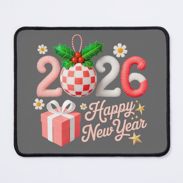 Item preview, 2026 Festive Happy New Year Ornament Classic T-Shirt,Holiday Cheer 2026 Celebration Shirt designed and sold by PrintMod.