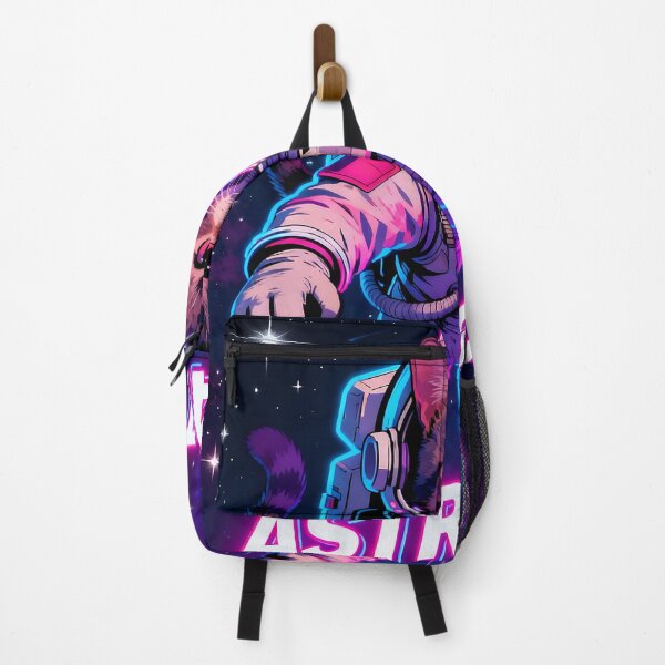 Item preview, Astro Cat: Neon Spacewalk Kitten designed and sold by iwzzuel.