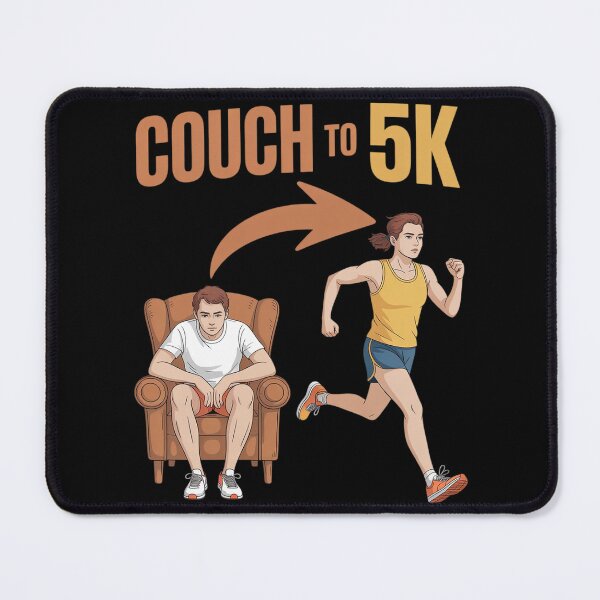 Item preview, Couch to 5K Running Motivational Fitness Finisher designed and sold by HardcoreTour.
