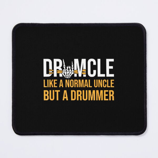 Item preview, Drummer Uncle Drums Percussion - Drumsticks Drumming designed and sold by LorraineRita.