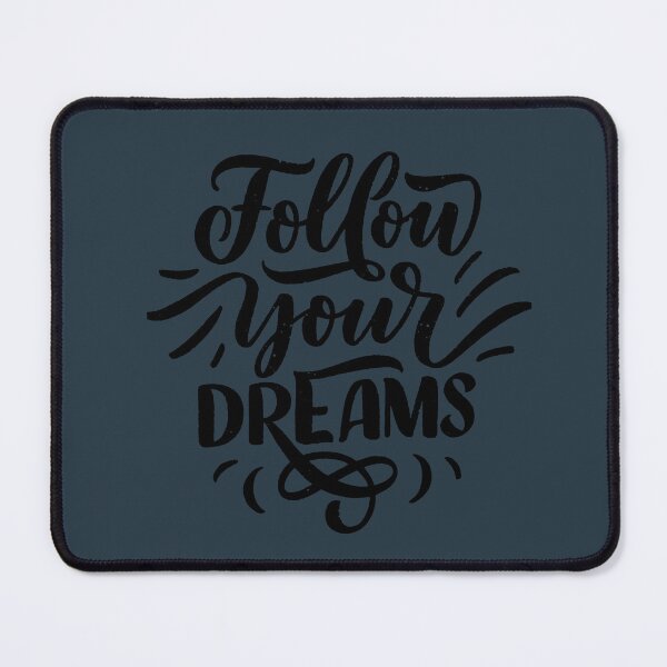 Item preview, Follow Your Dreams Typography – Inspirational Quote Design designed and sold by Rangmanch.
