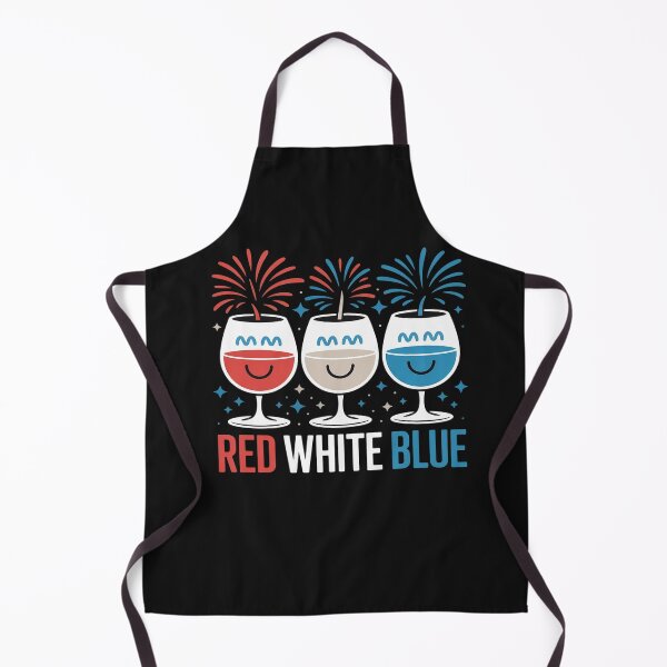 Item preview, Red White Blue Patriotic America USA Flag 4th Of July Wine designed and sold by procionartss.