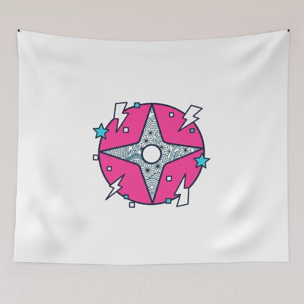 Item preview, Neon Shuriken - Cyber Ninja Star designed and sold by esterter.