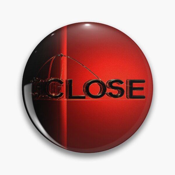 Item preview, Neon “CLOSE” Sign Inside Light Bulb – Modern Red Glow Aesthetic designed and sold by Grafititee.