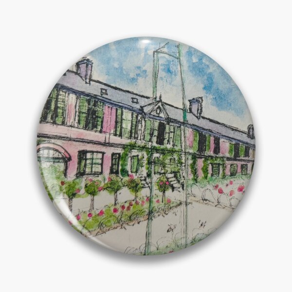 Item preview, A Sketch of Monet’s House and Garden  designed and sold by Jasbindar Singh.