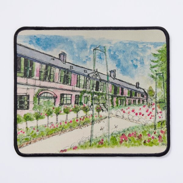 Item preview, A Sketch of Monet’s House and Garden designed and sold by Jasbindar Singh.