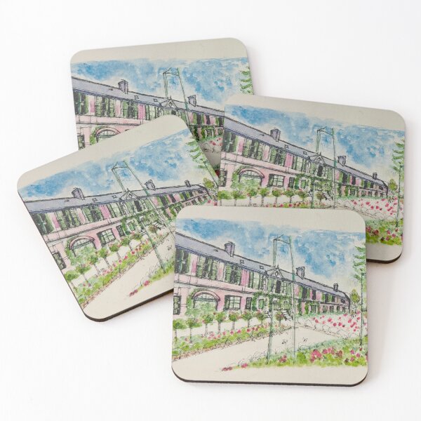 Item preview, A Sketch of Monet’s House and Garden  designed and sold by Jasbindar Singh.