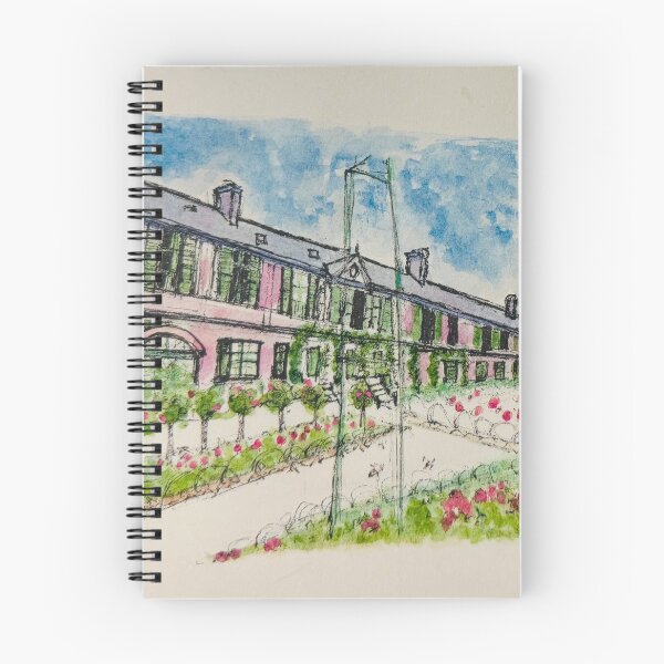 Item preview, A Sketch of Monet’s House and Garden  designed and sold by Jasbindar Singh.