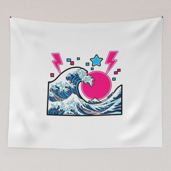 Item preview, Cyber Great Wave designed and sold by esterter.