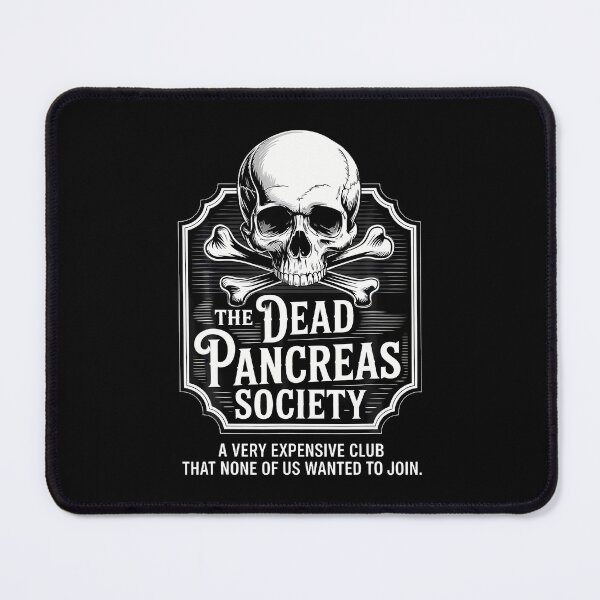 Item preview, Dead Pancreas Society Shirt Skull Funny Diabetes Awareness designed and sold by LynneMarisa.