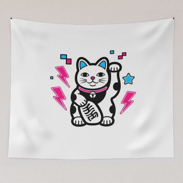Item preview, Cyberpunk Lucky Cat designed and sold by esterter.