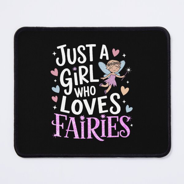 Item preview, Just A Girl Who Loves Fairies Cute Fairies Lovers Kids Girls designed and sold by MarionCharleen.