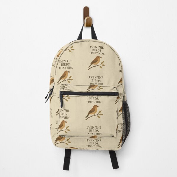 Item preview, Even the Birds Trust Him – Vintage Christian Sparrow Poster designed and sold by astersgraphics.