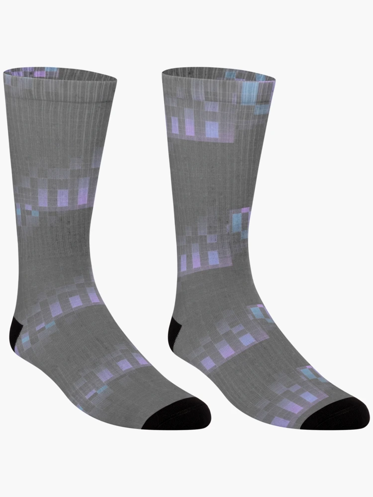 Thumbnail 3 of 5, Socks, Pixel Grid Heatmap Abstract Data Visualization Design designed and sold by SplashTastic.