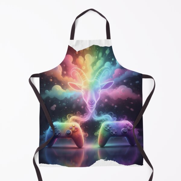 Artikelvorschau, Rainbow Vapor Goat Gamer entworfen und verkauft von LoganDzign.