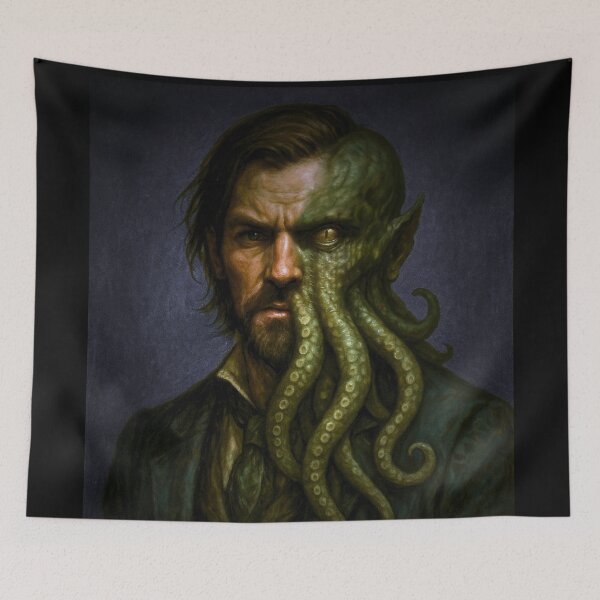 Item preview, Subject Unknown | Victorian Cosmic Horror Portrait designed and sold by TheOuroborean.