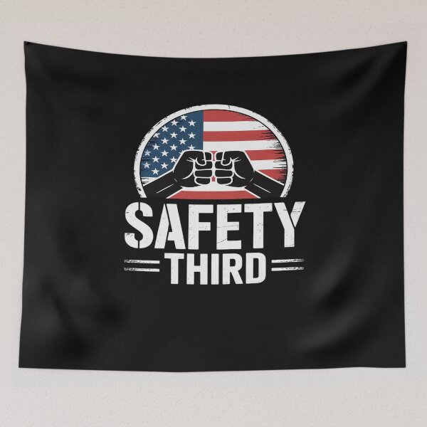Item preview, Safety Third 4th Of July Independence Day 4th Of July designed and sold by procionartss.