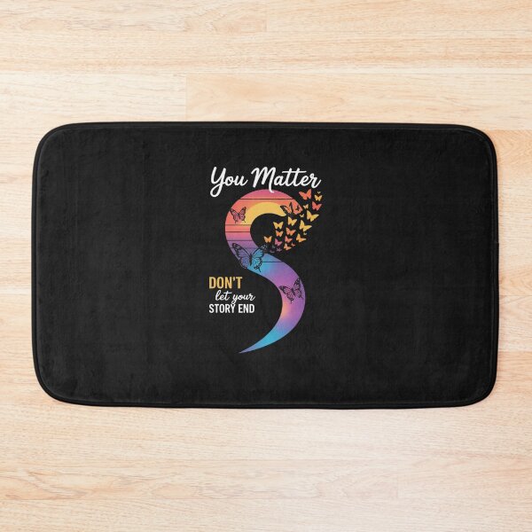 Item preview, Semicolon Mental Health Awareness Prevention designed and sold by procionartss.