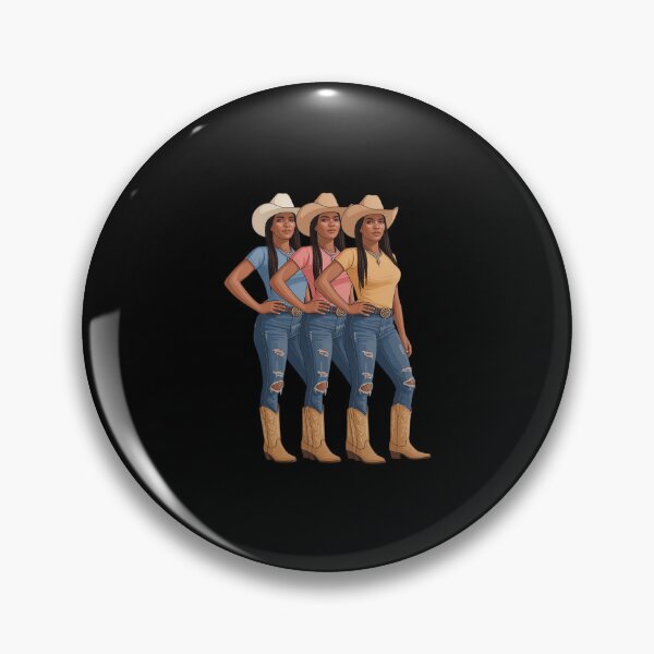 Item preview, Cowgirl Trio - African American Rodeo designed and sold by ToggleBet.