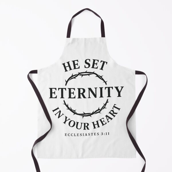 Item preview, He Set Eternity in Your Heart – Ecclesiastes 3:11 Vintage Christian Design designed and sold by astersgraphics.