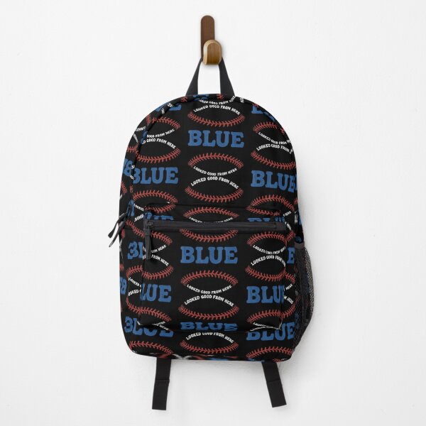Item preview, Looked Good From Here Blue - Baseball designed and sold by AdellGretchen.