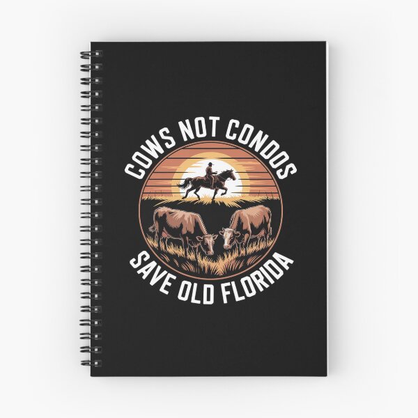 Item preview, Cows Not Condos Save Old Florida Cowboy Farm Funny designed and sold by ToggleBet.