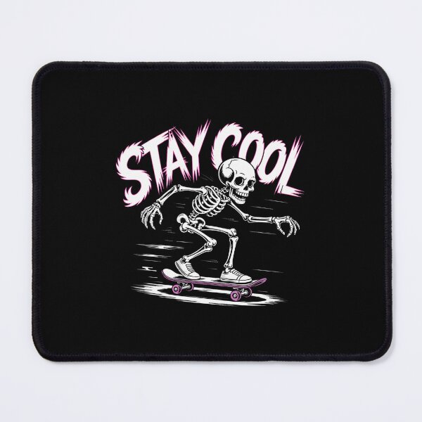 Item preview, Stay Cool Man Cool Skeleton Skate Meme  Stay Chill And Ride designed and sold by LorraineRita.