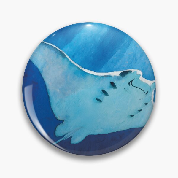 Item preview, large manta ray in the sea designed and sold by Mauswohn.