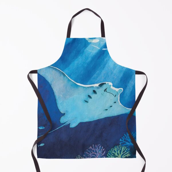 Item preview, large manta ray in the sea designed and sold by Mauswohn.
