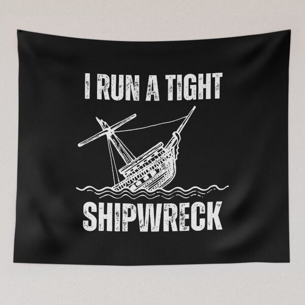 Item preview, I Run Tight Shipwreck Funny Homeschool Mama Vintage Nautical designed and sold by KristinCleo.