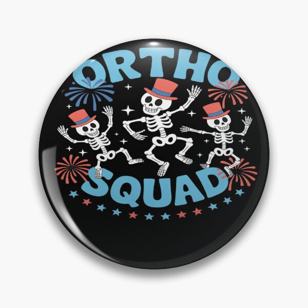 Item preview, Skeleton Dancing Ortho Squad 4th Of July USA Flag Orthopedic designed and sold by Hofersofer.