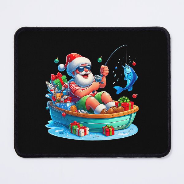 Item preview, Funny Santa Claus Fishing Christmas In July Beach Boy Kids designed and sold by JosephineSarah.