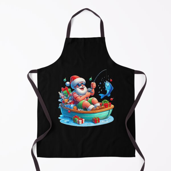 Item preview, Funny Santa Claus Fishing Christmas In July Beach Boy Kids designed and sold by JosephineSarah.