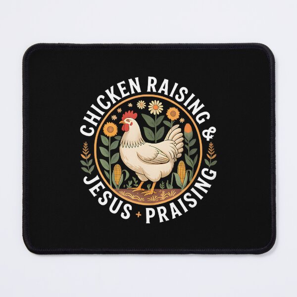 Item preview, Chicken Raising Jesus Praising designed and sold by KristinCleo.