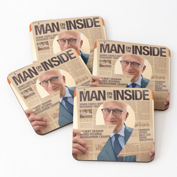 Item preview, Poster A Man on the Inside designed and sold by Melissapatricia.