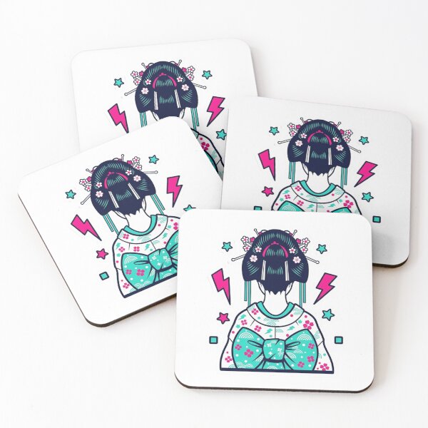 Item preview, Pop Art Geisha Back View designed and sold by esterter.