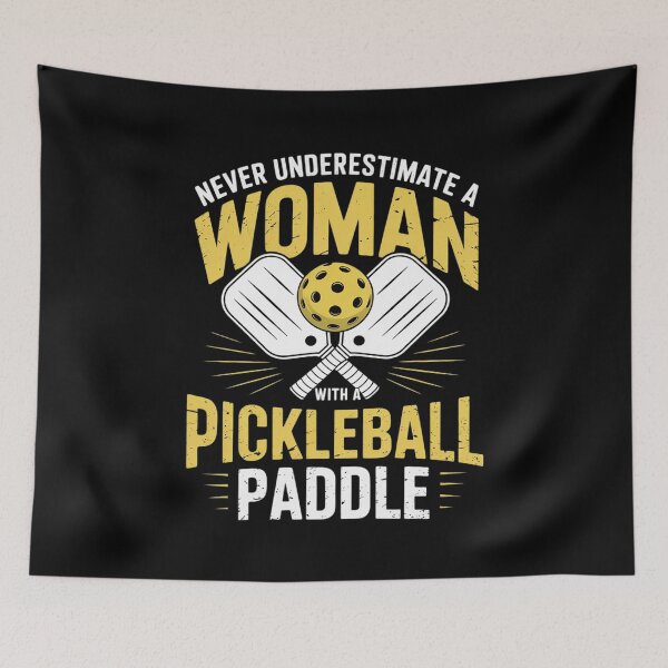 Artikelvorschau, Pickleball-Spielerin entworfen und verkauft von PowAcademy.