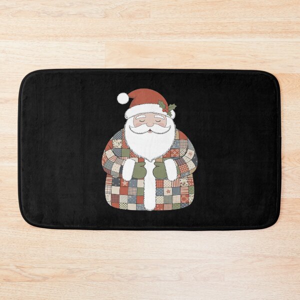Item preview, Cozy Patchwork Santa Claus designed and sold by ToggleBet.