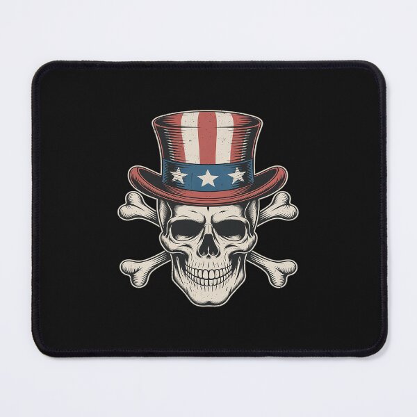 Item preview, Skull American Hat 4th Of July USA Patriotic American designed and sold by Hofersofer.