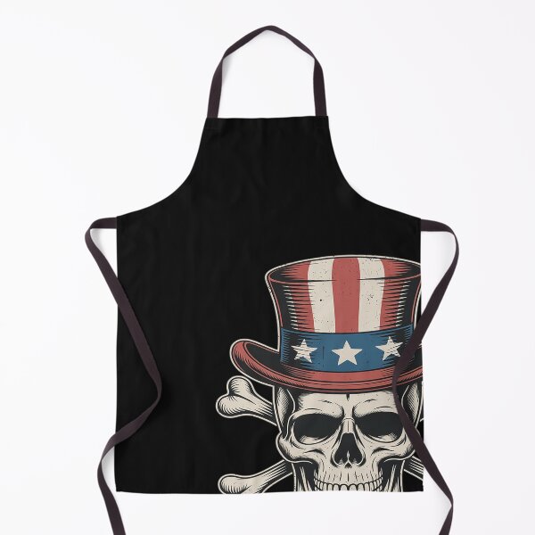 Item preview, Skull American Hat 4th Of July USA Patriotic American designed and sold by Hofersofer.
